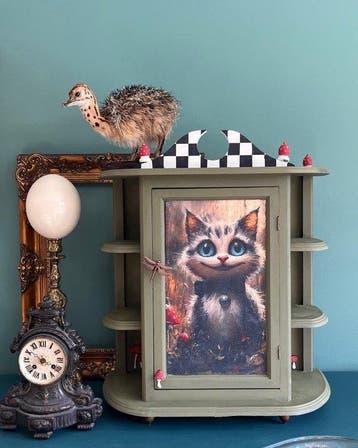 Stylish Interior - Ladekast - Hout - Walcabinet Cheshire cat