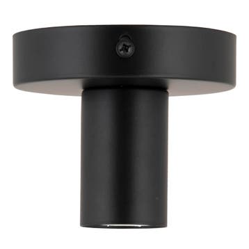 Bailey Plafondlamp Metaal Zwart E27 Ø10cm, Ophalen of Verzenden, Nieuw