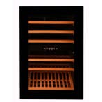 Wijnkoelkast | Zwart| 2  Temperatuurzones HorecaTraders, Verzenden, Nieuw in verpakking