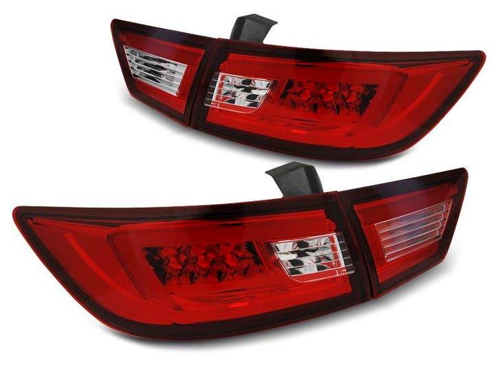 Carnamics Achterlichten | Renault Clio 12-16 5-d |  rood / w, Auto-onderdelen, Verlichting, Nieuw, Verzenden