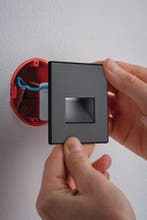 Paulmann Edge LED- Inbouwwandlamp hoekig 2700K - Zwart mat -, Ophalen of Verzenden, Nieuw