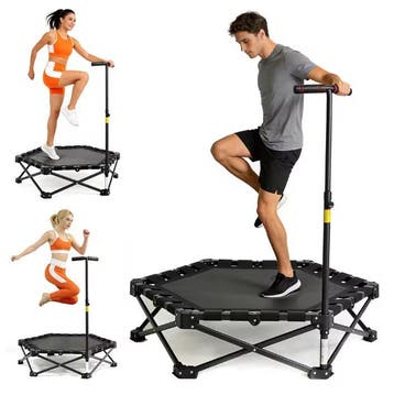 Opvouwbare Mini Trampoline Fitness Rebounder Thuis, Verzenden, Nieuw