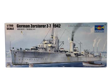 German Zerstörer Z-7 1942, Hobby en Vrije tijd, Verzenden, Nieuw