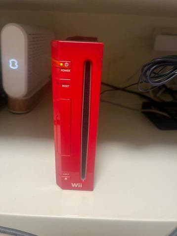 Nintendo - Wii - Nintendo Wii (Red) - Spelcomputer - Zonder, Nieuw
