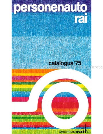 1975 AUTORAI CATALOGUS NEDERLANDS, Nieuw, Author