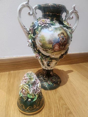Vaas - . - Francés Porcelana 1950