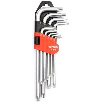 Torx Hex Sleutels T10-T50 9 Stuks, Verzenden, Nieuw
