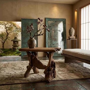 Sidetable Root wortelteak | World of Brosi, Ophalen of Verzenden, Nieuw