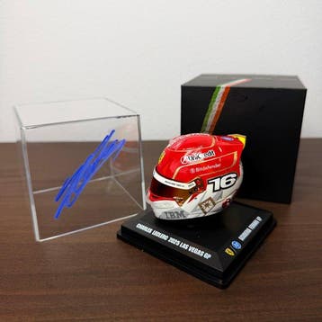 Ferrari - GP di Las Vegas - Charles Leclerc - 2025 - Helm op, Nieuw