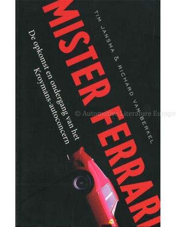 MISTER FERRARI, Nieuw, Ferrari, Author