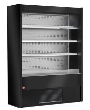 Gekoeld wandmeubel | Zwart | 100x57x200 cm HorecaTraders, Verzenden, Nieuw in verpakking