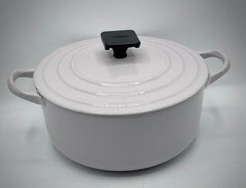 Le Creuset - Braadpan - bron, Emaille, Antiek en Kunst