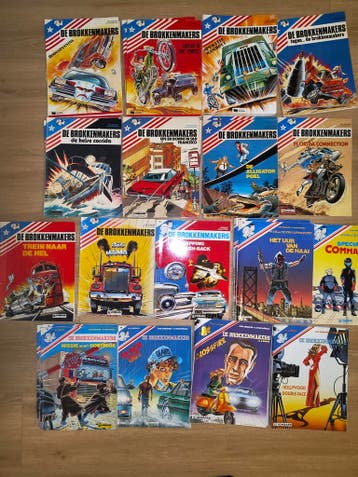 De Brokkenmakers stripboeken losse verkoop - strips, Boeken, Complete serie of reeks, Verzenden, Gelezen, Denayer, Duchateau