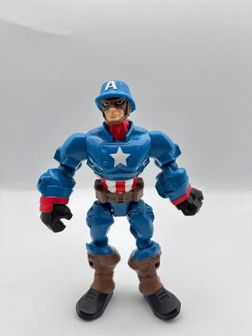 Captain America - Hasbro Super Hero Mashers Action Figure, Verzenden, Nieuw