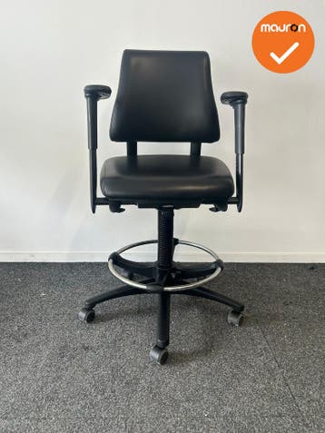 BMA Axia - Baliestoel - 8N 3D armpads - medium rug - zwart l, Werkplek, Ophalen of Verzenden, Gebruikt, Stoel
