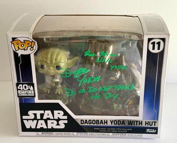 Star Wars - Ron Hone & Deep Roy Funko Pop, DOUBLE signed +, Nieuw
