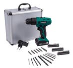 Accuboormachine 12V | Incl. accu en 46 accessoires - met, Verzenden, Nieuw