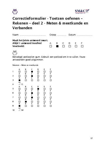 Toetsen oefenen - Rekenen - 2 - Meten & meetkunde en, Verzenden, Zo goed als nieuw, O.H.M. Sanders