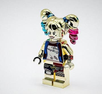 Lego Minifiguur - DC Comics - LEGO - Chrome Gold Plated, Nieuw