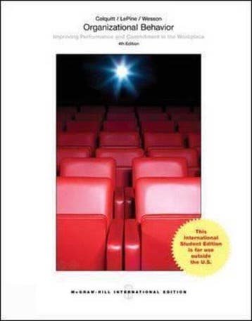 Organizational Behavior - Jason Colquitt 9781259252204, Verzenden, Gelezen, Jason Colquitt