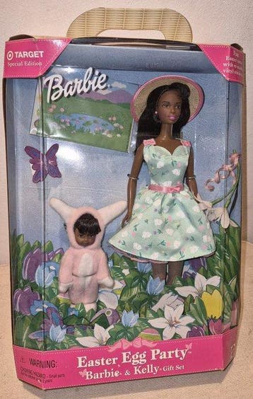 Mattel - Barbiepop Barbie rara & Kelly Easter Egg Party