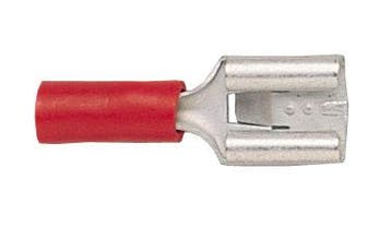 Kabelverbinder geïsoleerd 0.5-1.0 qmm  8.0x0.8 50 stuks, Verzenden, Nieuw