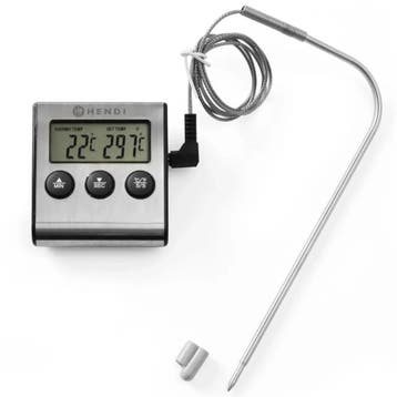 Braadthermometer | Digitaal | Sonde (Kabel) | -50°C/+250°C |, Verzenden, Nieuw in verpakking