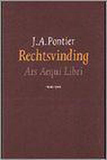 Rechtsvinding / Encyclopedie der Rechtsgeleerdheid, Verzenden, Zo goed als nieuw, J.A. Pontier