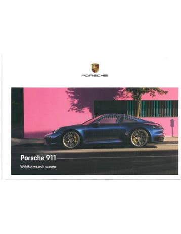 2020 PORSCHE 911 CARRERA HARDCOVER BROCHURE POOLS, Nieuw, Porsche, Author