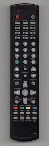Afstandsbediening D-Vision lcd2406fh-dvd combi, Ophalen of Verzenden, Nieuw, Origineel