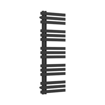 [neu.haus] Handdoekradiator Slidre 120x50x5,4 cm zwart, Verzenden, Nieuw