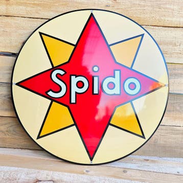 emaille Spido oil garage bord, Verzenden, Nieuw
