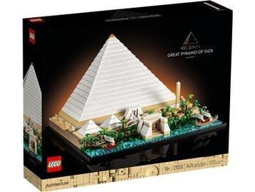 Lego Set - 21058 - Architecture - De Grote Piramide van, Nieuw