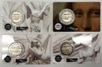 Frankrijk. 2 Euro 2025 Musée du Louvre (4 coincards)