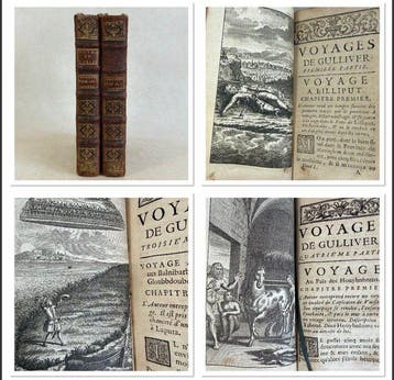 Jonathan Swift - Voyages de Gulliver - 1727