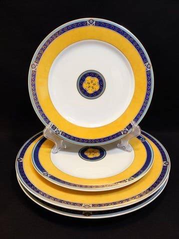 Rosenthal - Bord (4) - 4er Set (2x Speiseteller Ø 26,0 cm,