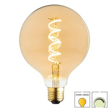 LED lamp E27 | 6 watt dimbaar | Dim to warm | 2000-2700K |, Verzenden, Nieuw, E27 (groot), Overige typen