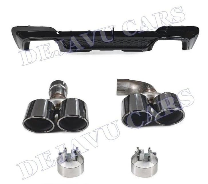 Aggressive Diffuser voor BMW X3 G01 M Pack, Auto diversen, Tuning en Styling, Ophalen of Verzenden