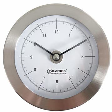 Talamex Scheepsklok Serie 100 RVS, Ophalen of Verzenden, Nieuw