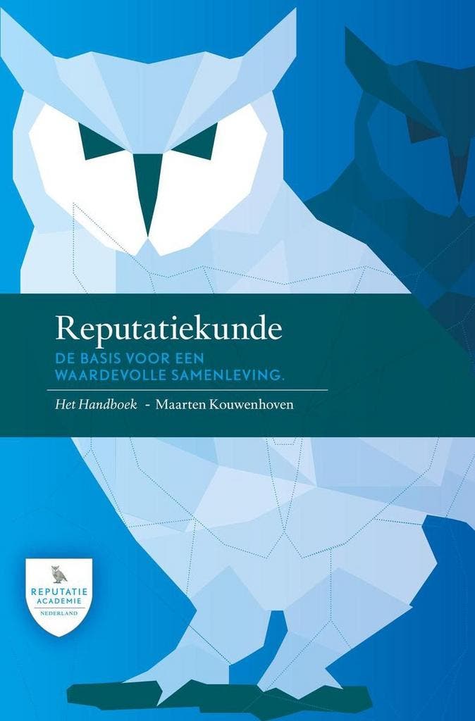 Reputatiekunde 9789090301464 Maarten Kouwenhoven, Boeken, Economie, Management en Marketing, Zo goed als nieuw, Verzenden