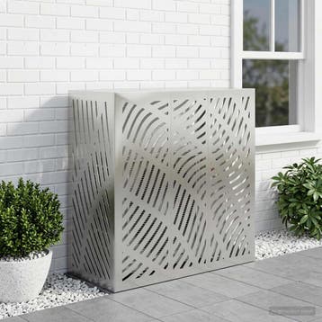 vidaXL Airconditioner hoes zilver 110 x 50 x 105 cm, Verzenden, Nieuw