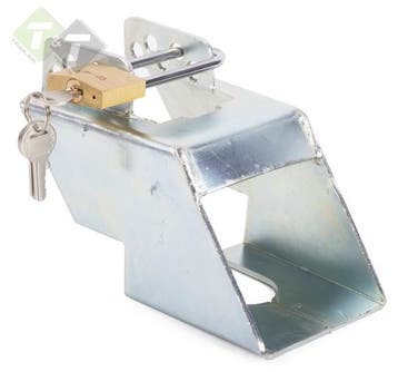 Disselslot Koker Incl hangslot 103x85x160mm - Aanhangerslot, Ophalen of Verzenden, Nieuw