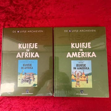 Kuifje 16 en 18 - Kuifje in Afrika en Kuifje in Amerika - 2, Boeken, Nieuw