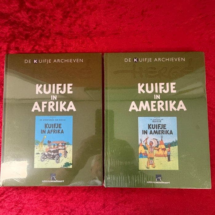Kuifje 16 en 18 - Kuifje in Afrika en Kuifje in Amerika - 2, Boeken, Stripboeken