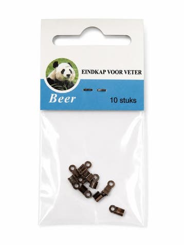 10 x Veterklemmen 6 mm x 3 mm – oogje 1,2 mm – roodkoper, Ophalen of Verzenden, Nieuw, Overige typen