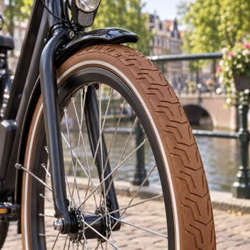 Continental Buitenband 28 x 1,75 bruin - Ride City ETRTO..., Ophalen of Verzenden, Nieuw, Band