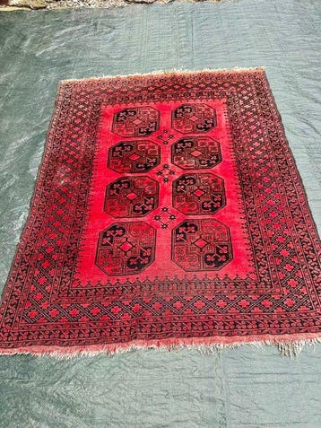 Afghan - Vloerkleed - 195 cm - 150 cm, Nieuw