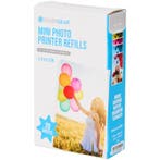 Silvergear mini fotoprinter navullingen - 20 vellen + 2, Verzenden, Nieuw, Silvergear