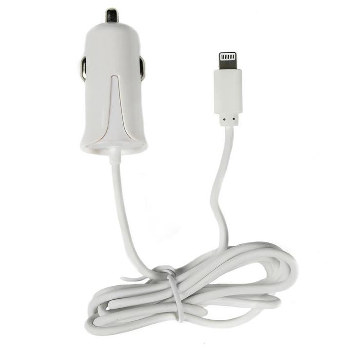 Benson Autolader met Lightning kabel - 1.2 meter - 12-24v..., Auto diversen, Auto-accessoires, Nieuw, Ophalen of Verzenden