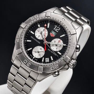 TAG Heuer - Aquaracer - CAF1110* Chronograph Panda Dial* -